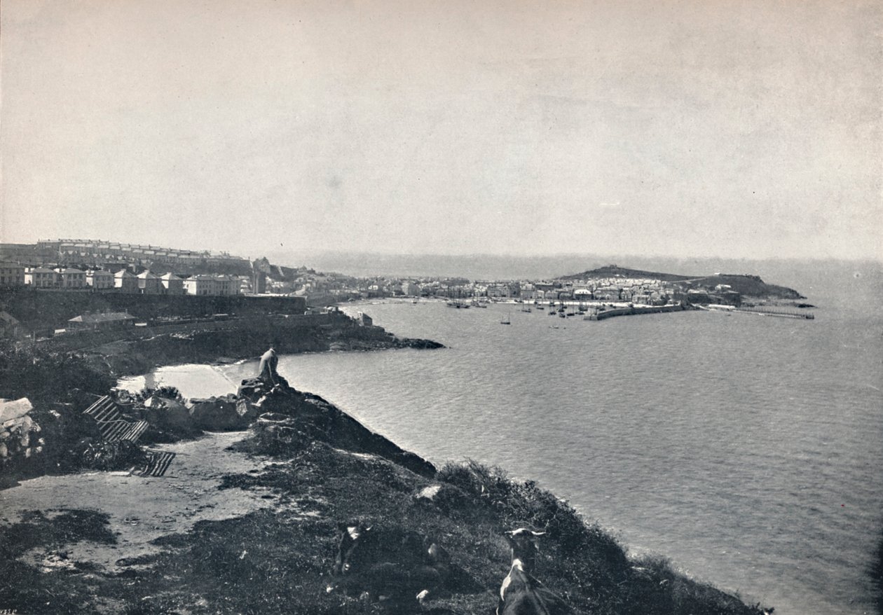 St. Ives - a cidade e a ilha, 1895 de Unbekannt
