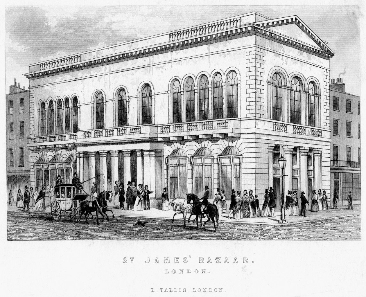 Bazar St Jamess, Westminster, Londres de Unbekannt
