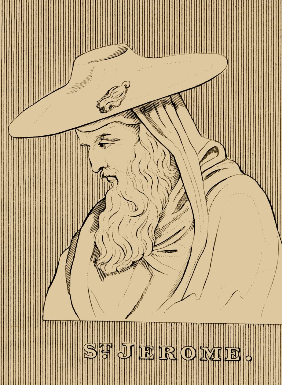 São Jerônimo, c347-420, 1830. de Unbekannt