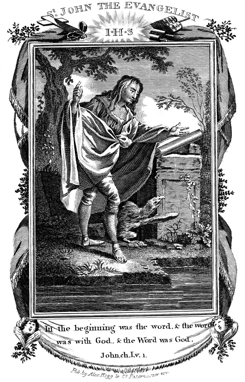 São João Evangelista, c1808 de Unbekannt