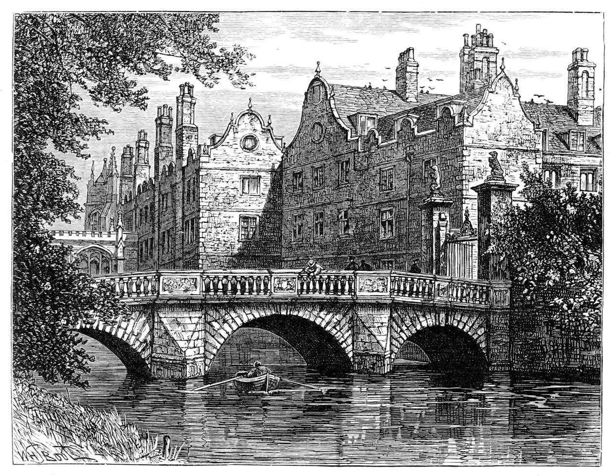 St Johns College, Cambridge, 1900 de Unbekannt