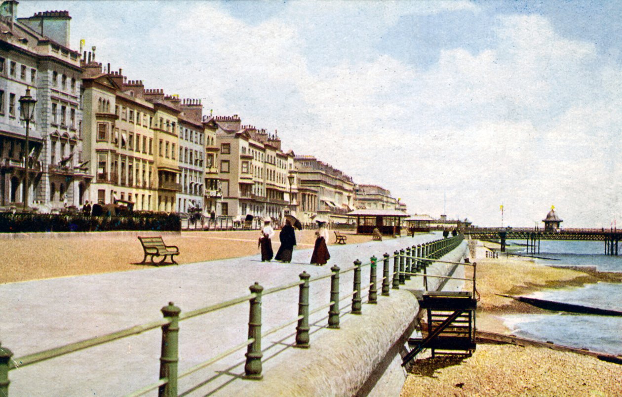 St Leonards, West Marina, do píer, c1900s-c1920s de Unbekannt