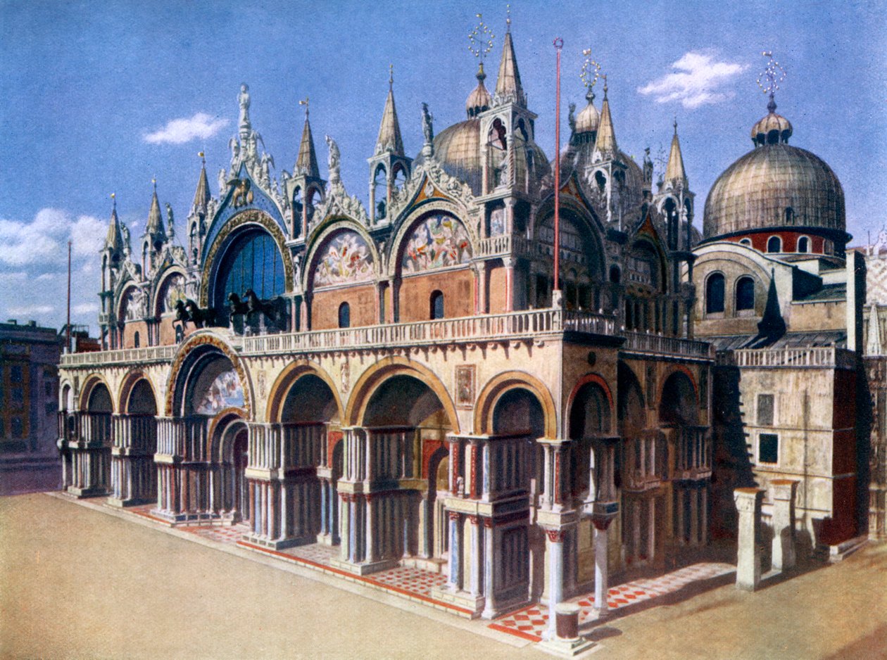 Basílica de São Marcos, Veneza, Itália, 1926 de Unbekannt