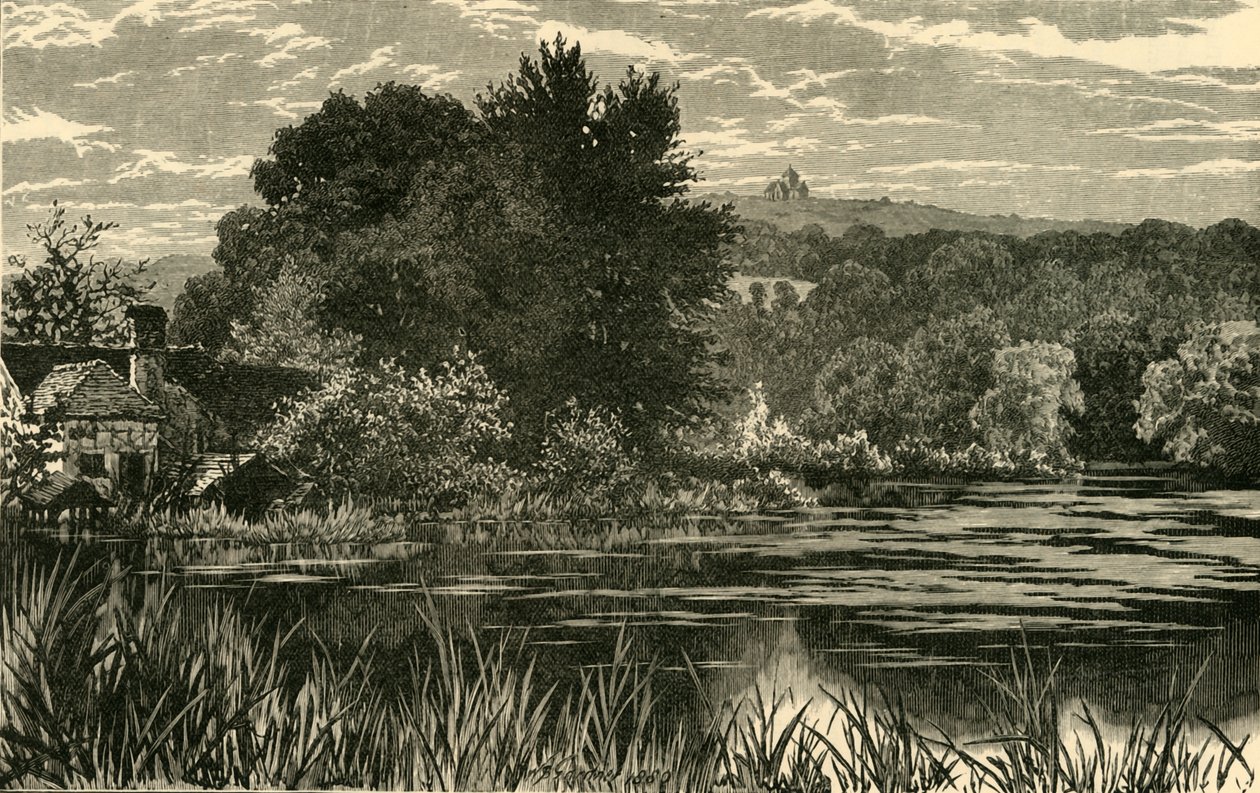 St. Marthas. Da lagoa mais baixa de Postford, 1898. de Unbekannt