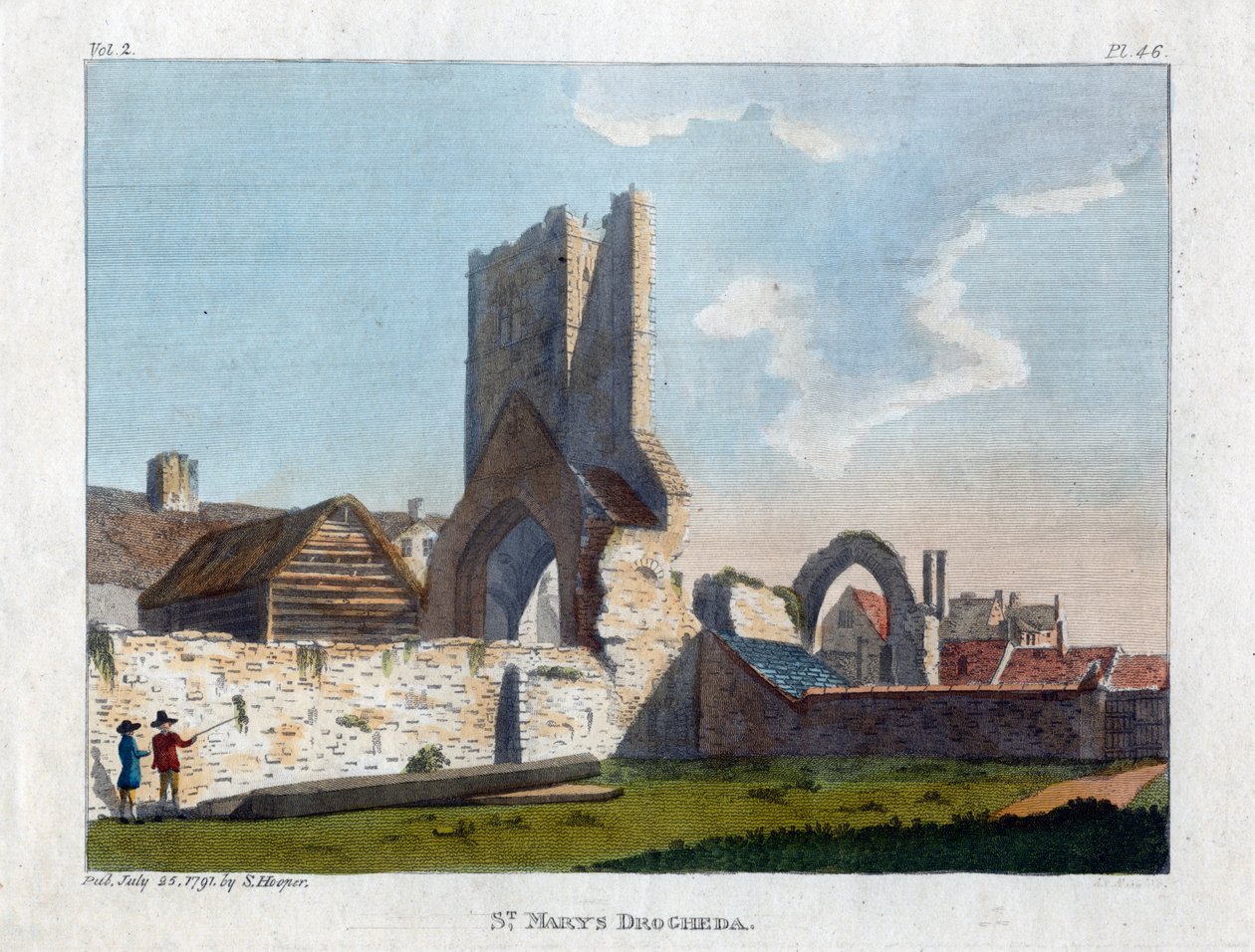 St Marys, Drogheda, Irlanda, 1791 de Unbekannt