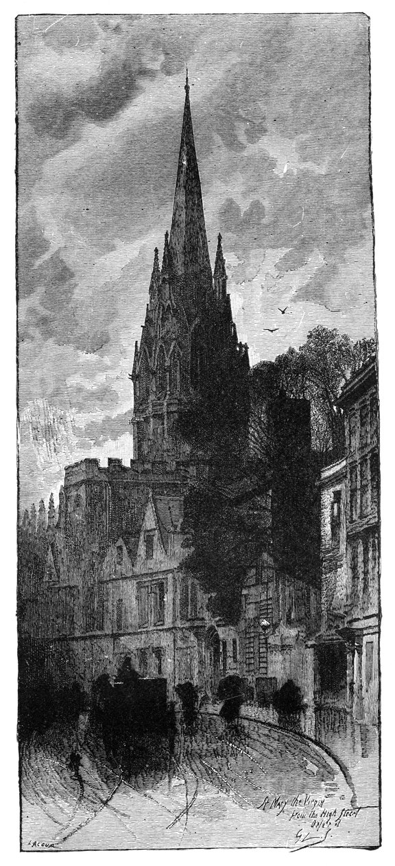 St Marys, Oxford, 1900 de Unbekannt