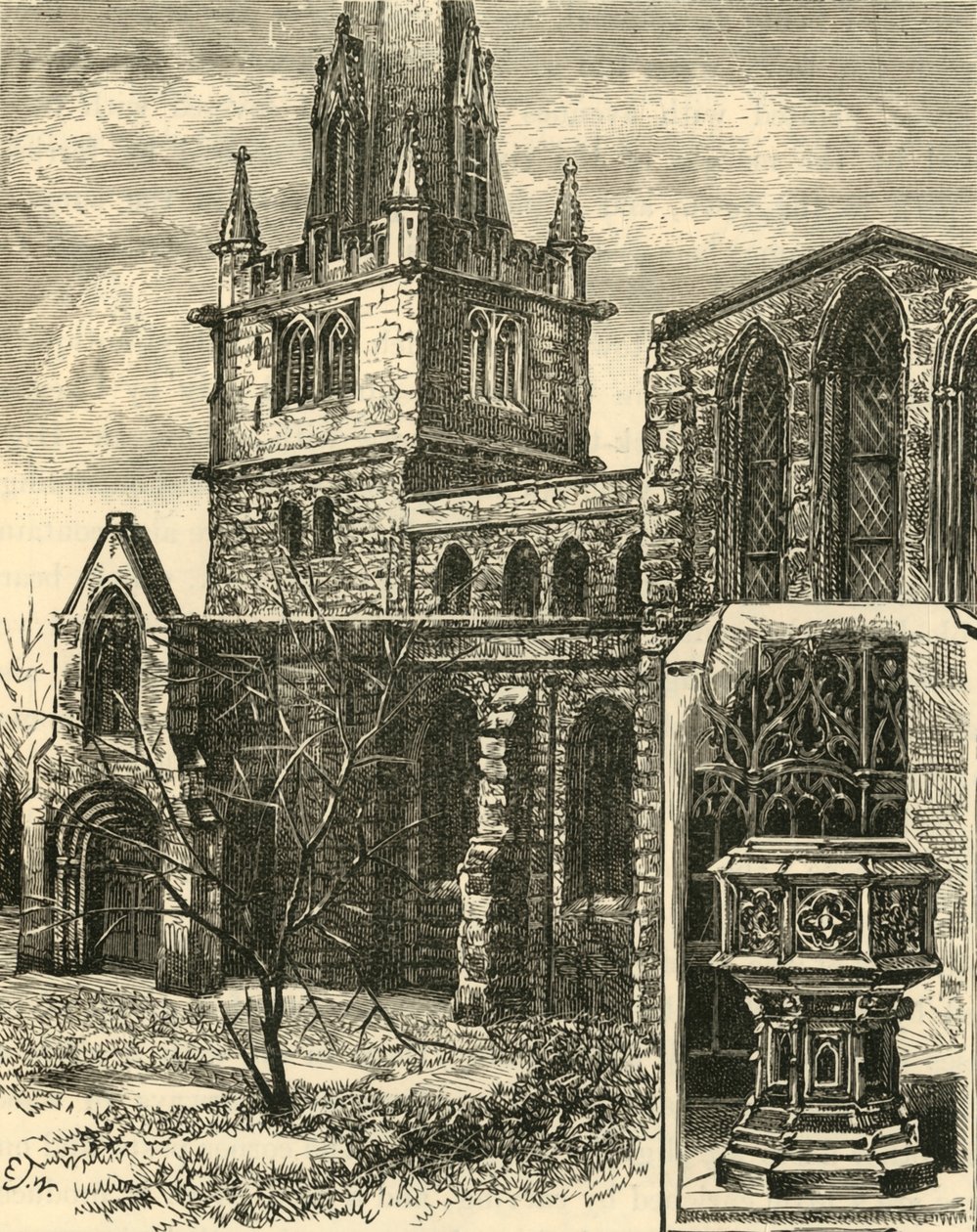 Estação de St. Marys. A Fonte, 1898. de Unbekannt