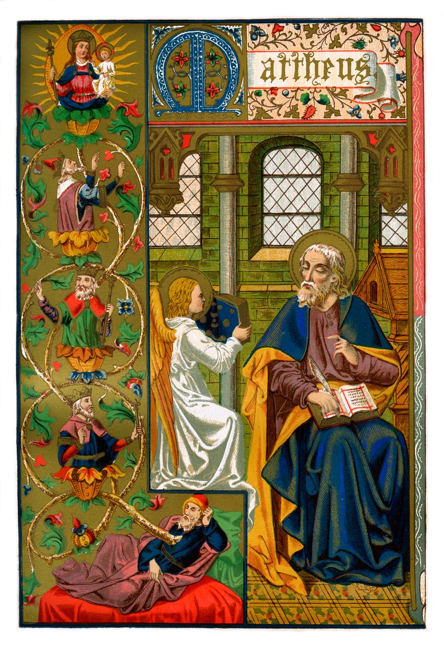 São Mateus Evangelista, 1886 de Unbekannt