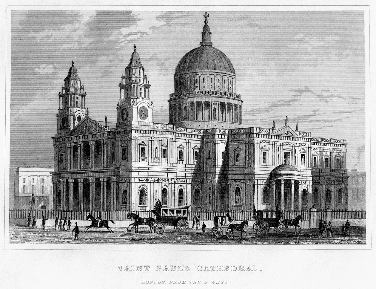 Catedral de São Paulo, cidade de Londres de Unbekannt