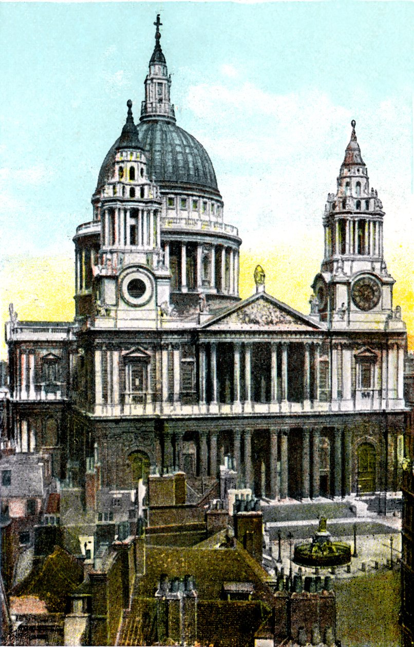 Catedral de São Paulo, Londres, século XX de Unbekannt