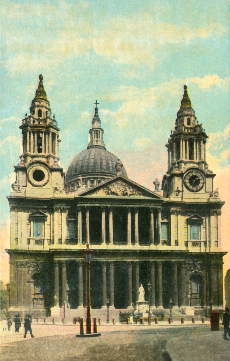 Catedral de São Paulo, Londres, c1910. de Unbekannt
