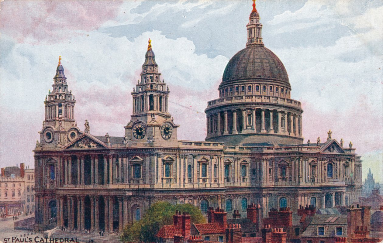 Catedral de São Paulo, c1910 de Unbekannt