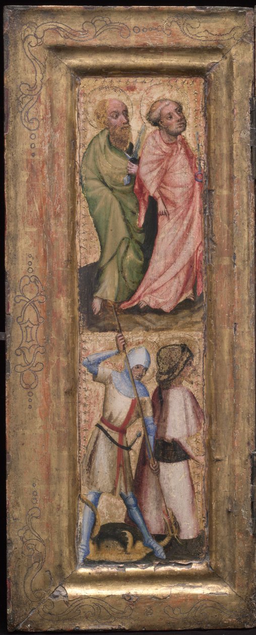 São Pedro e São Paulo, São Jorge e São Tiago Maior, c. 1424 de Unbekannt