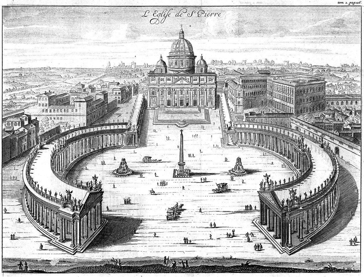 Basílica de São Pedro, Roma, 1702 de Unbekannt
