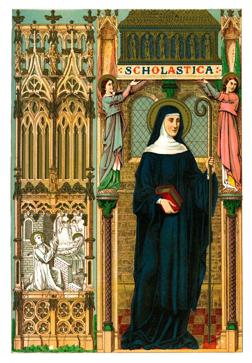 São Escolástica, 1886 de Unbekannt