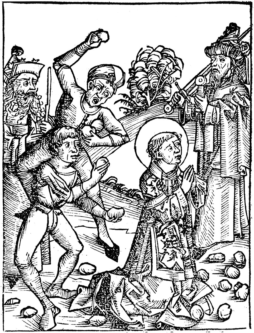 Santo Estêvão, primeiro mártir cristão c36 1493 de Unbekannt