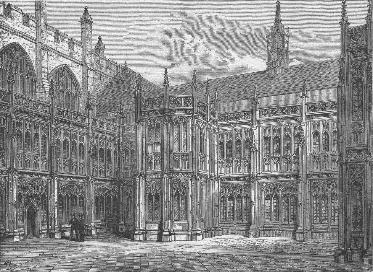 Claustros de St. Stephens, 1897 de Unbekannt