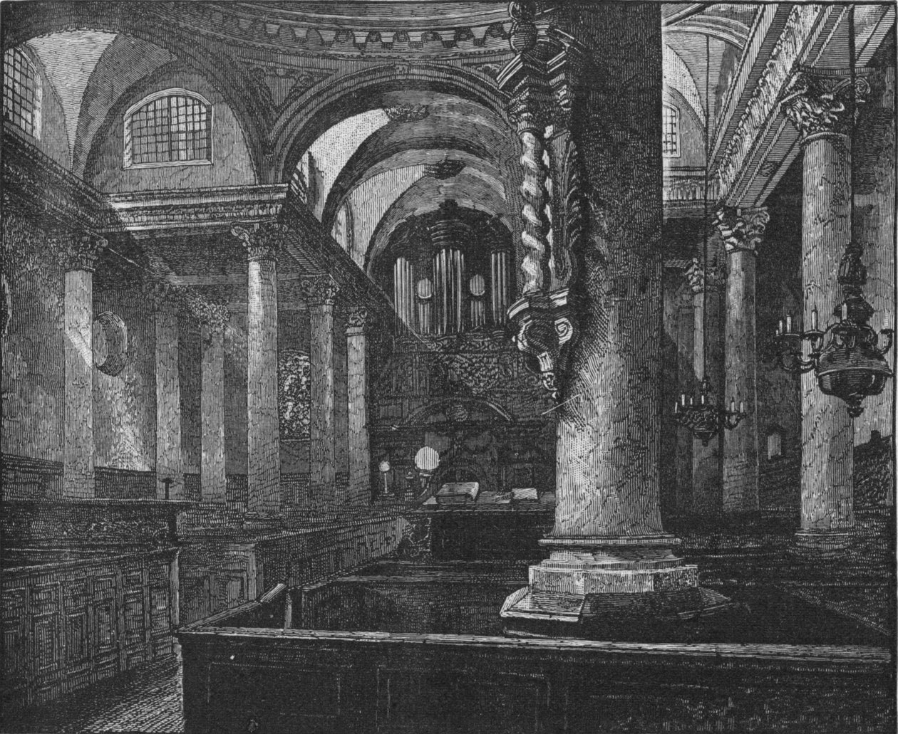 São Stephens, Walbrook, 1890 de Unbekannt