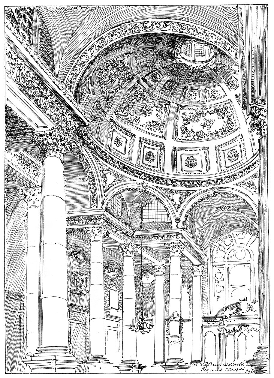 São Stephens Walbrook, 1899 de Unbekannt