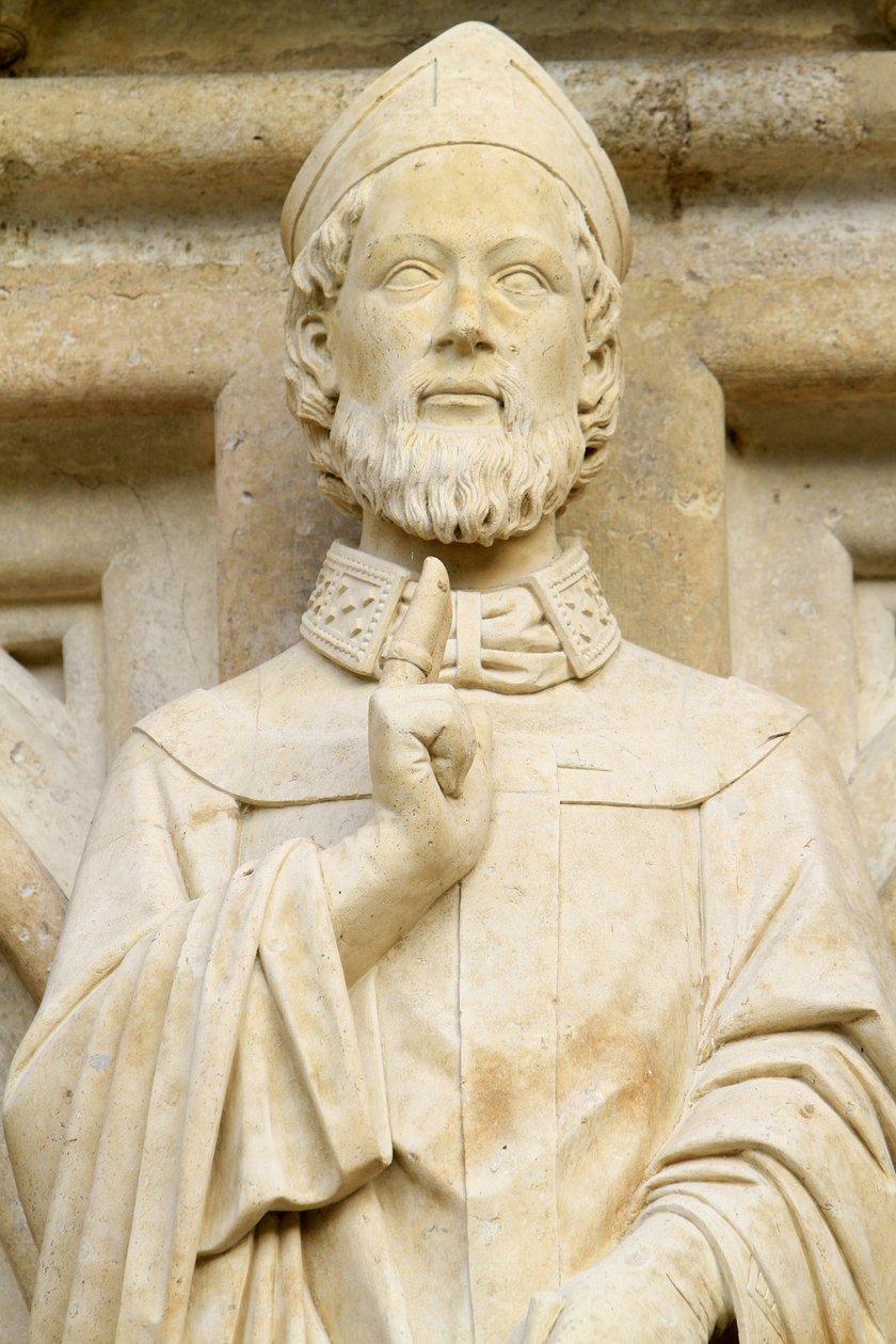 St. Ursin. Catedral de St. Stephen, Bourges, França de Unbekannt