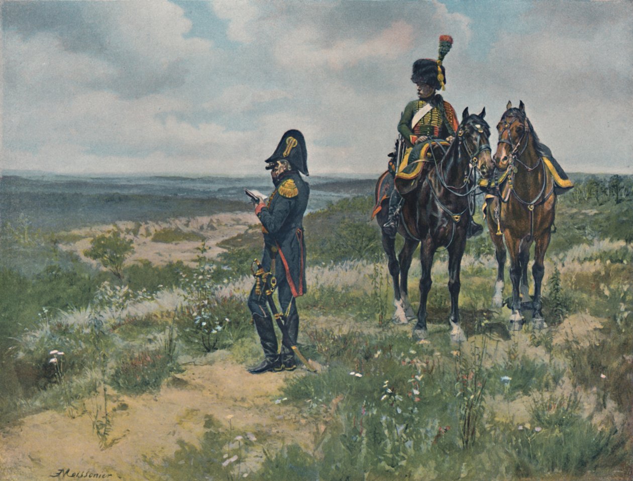 Reconhecimento de oficiais de equipe, 1896 de Unbekannt