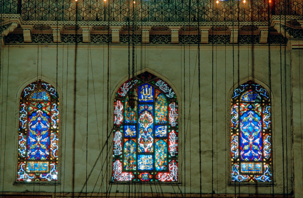 Vitral, Mesquita Suleymaniye, 1557 de Unbekannt