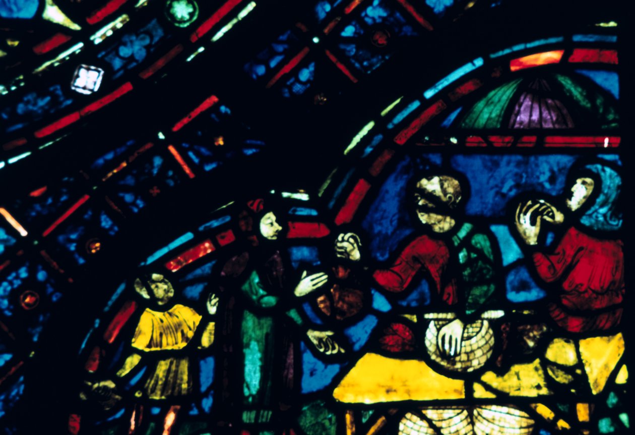 Vitral, Catedral de Chartres, Chartres, França de Unbekannt