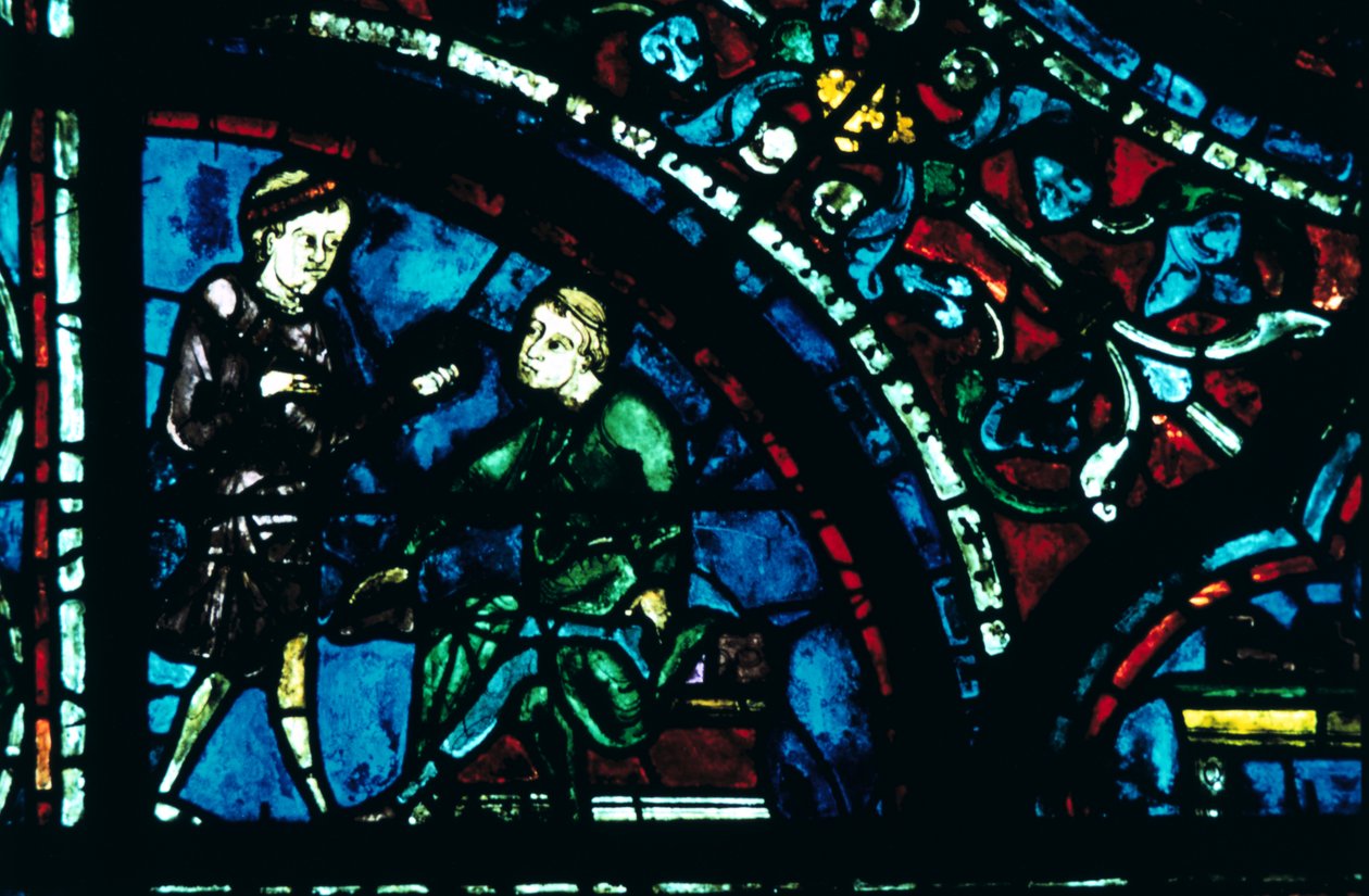 Vitral, Catedral de Chartres, Chartres, França de Unbekannt
