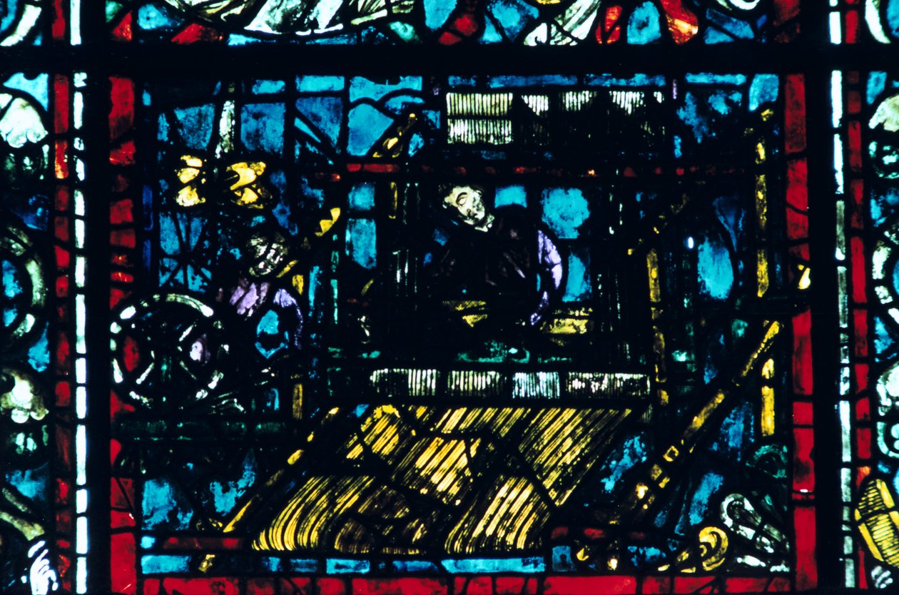 Vitral, Catedral de Chartres, Chartres, França de Unbekannt