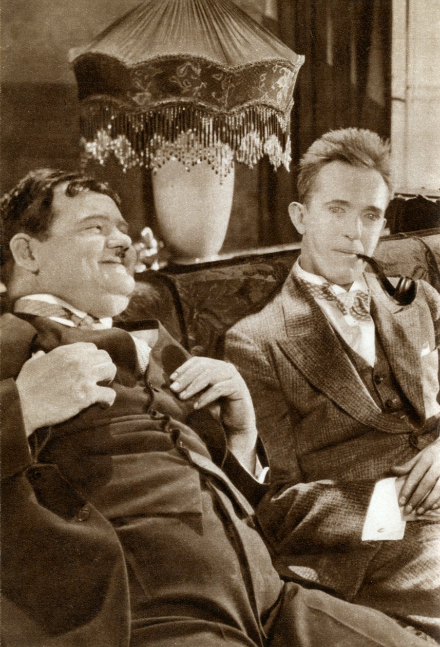 Stan Laurel e Oliver Hardy, dupla de comédia norte-americana, 1933 de Unbekannt