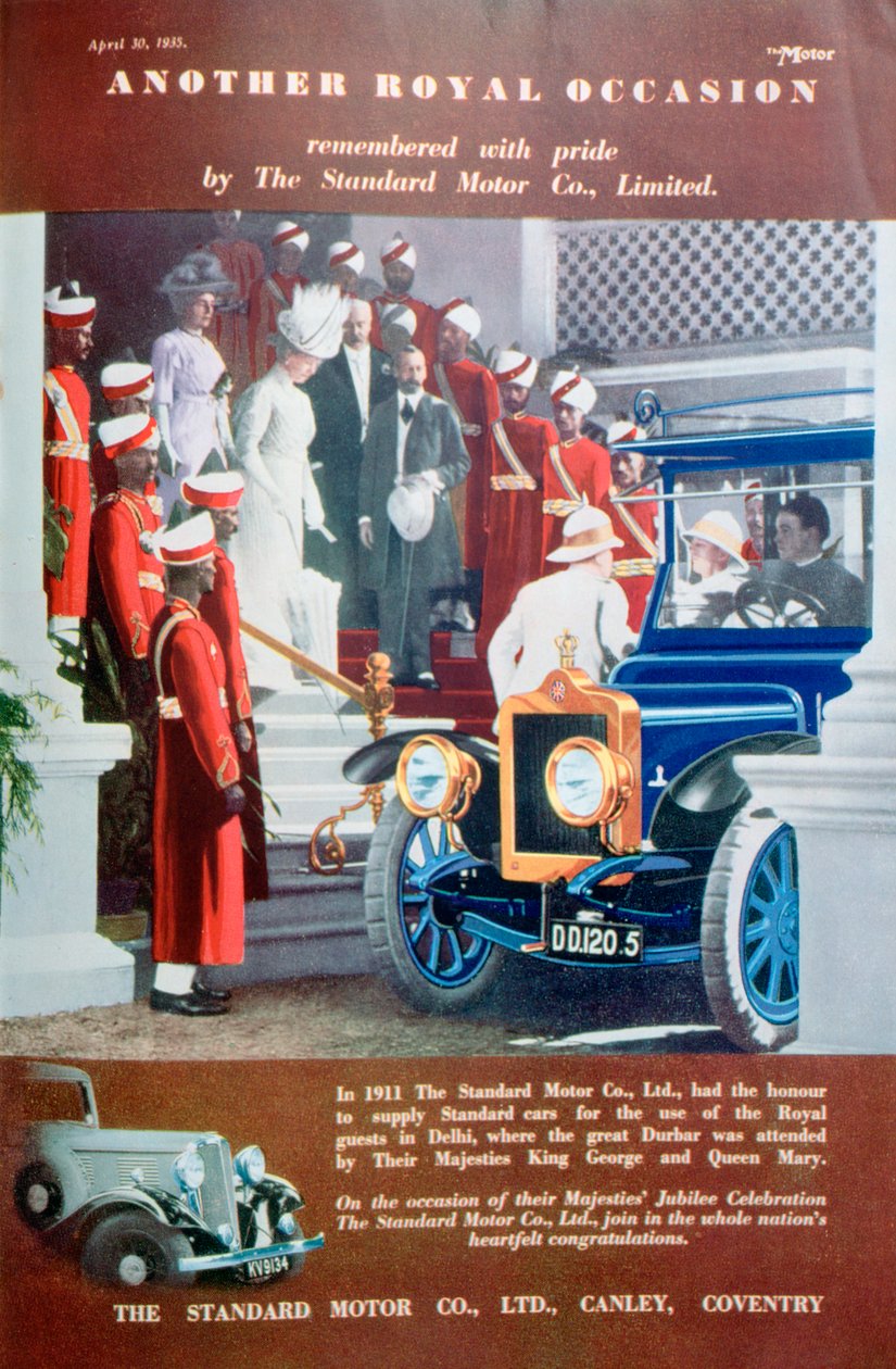 Anúncio de carro padrão, 1935 de Unbekannt