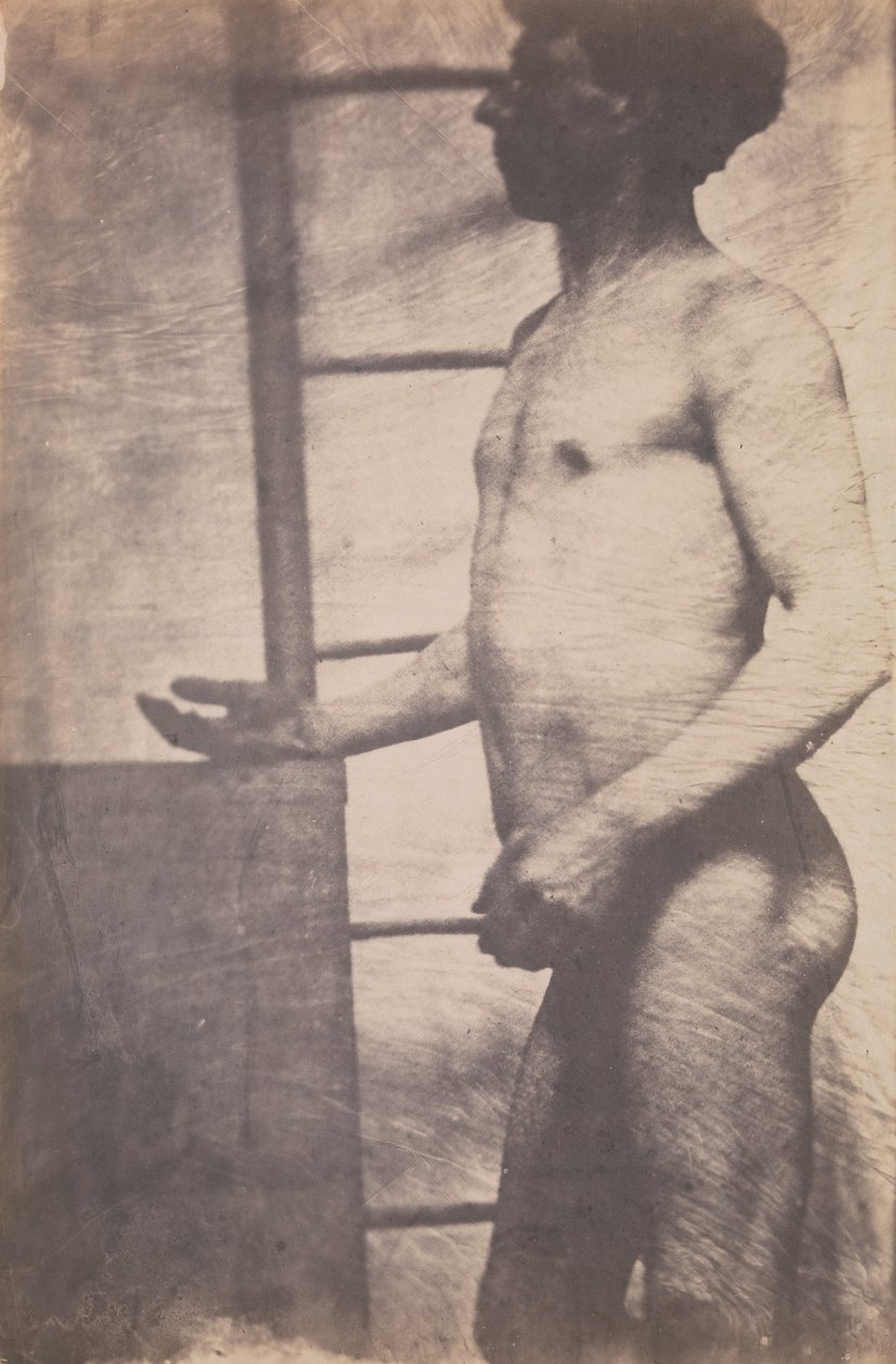 [Em pé nu masculino], c. 1856. de Unbekannt