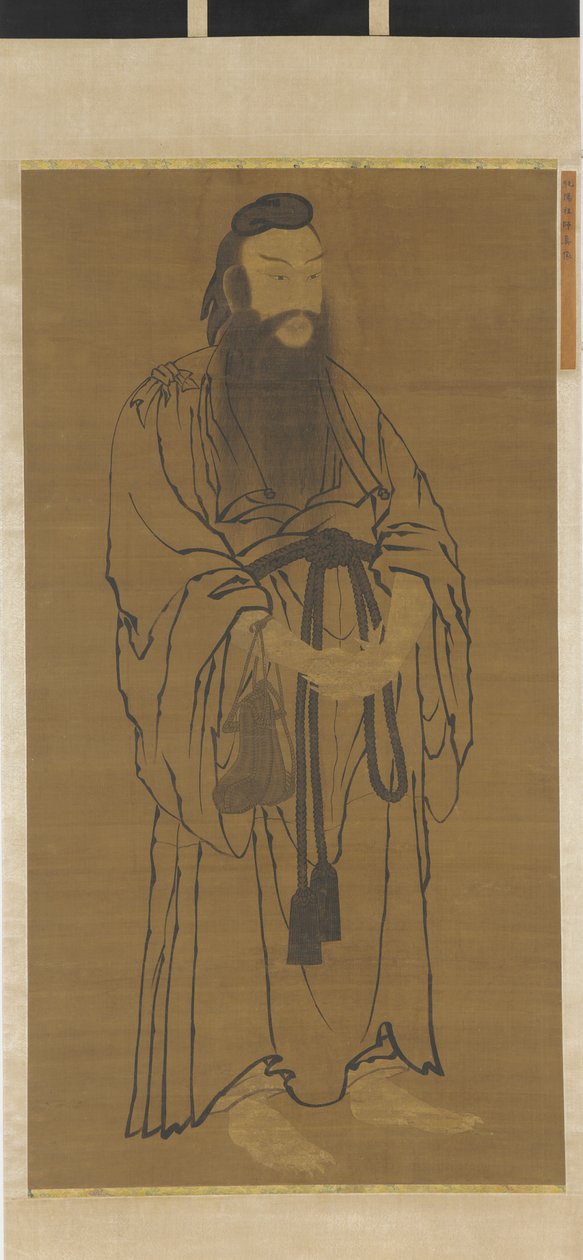 Figura em pé de Lü Dongbin, dinastia Ming, 1368-1644. de Unbekannt