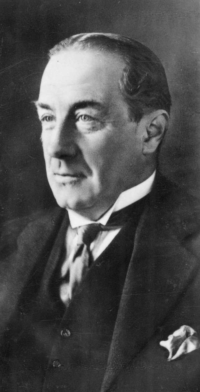 Stanley Baldwin 1867-1947, lst Earl Bewdley, político conservador britânico, c1932 de Unbekannt