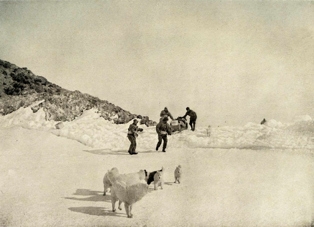 Início do Partido Ocidental de Cape Royds, c1908, 1909. de Unbekannt