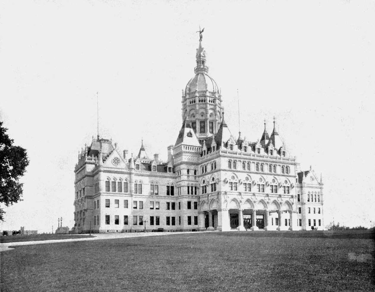 Capitólio do estado, Hartford, Connecticut, EUA, c1900. de Unbekannt