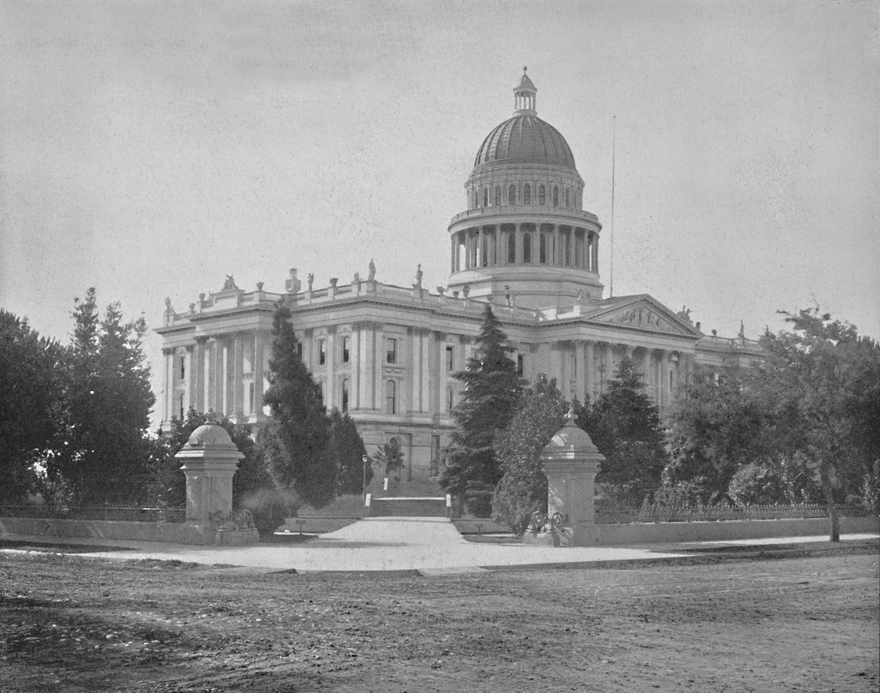 Capitólio do estado, Sacramento, Califórnia, c1897. de Unbekannt