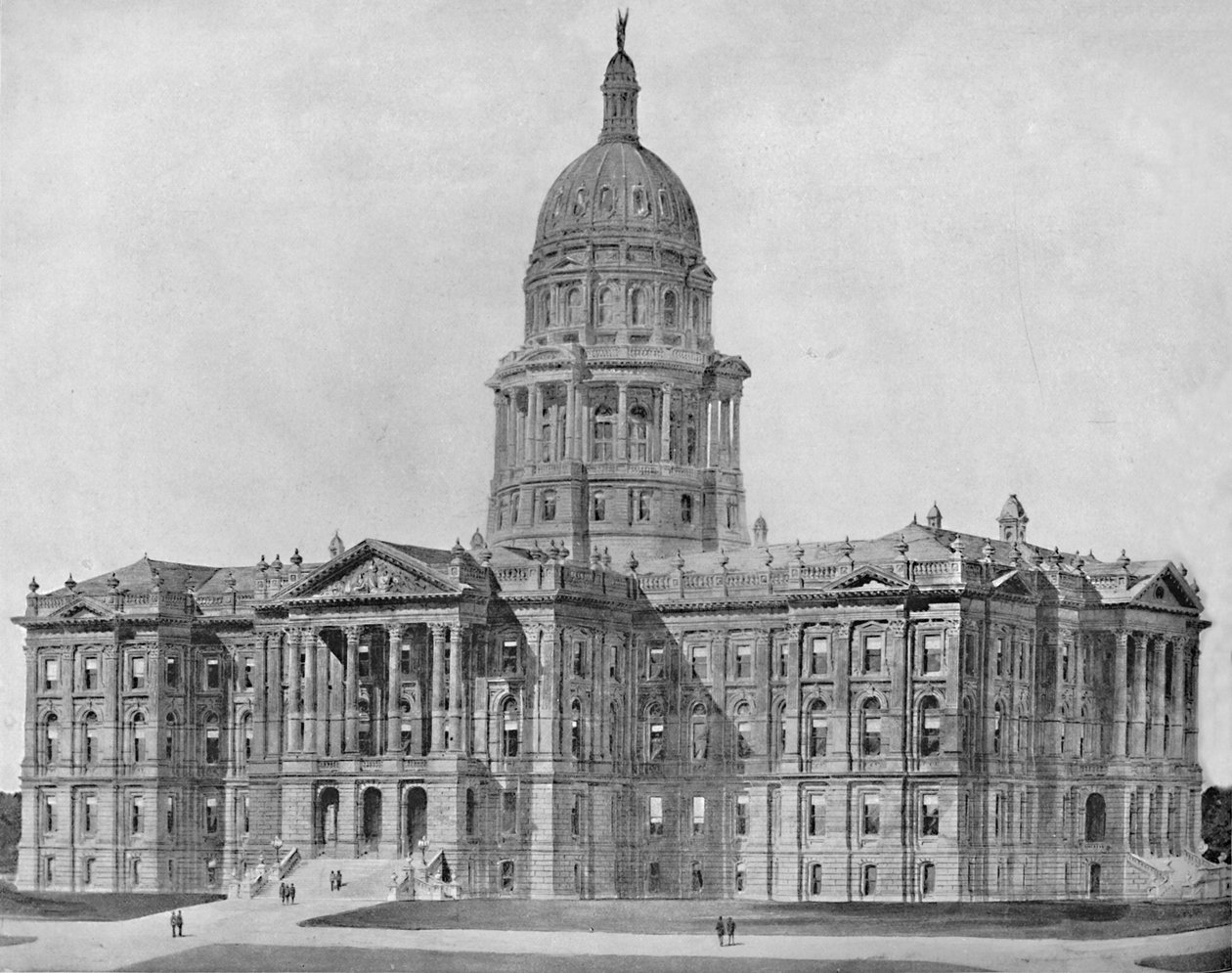 State House, Denver, Colorado, c1897. de Unbekannt