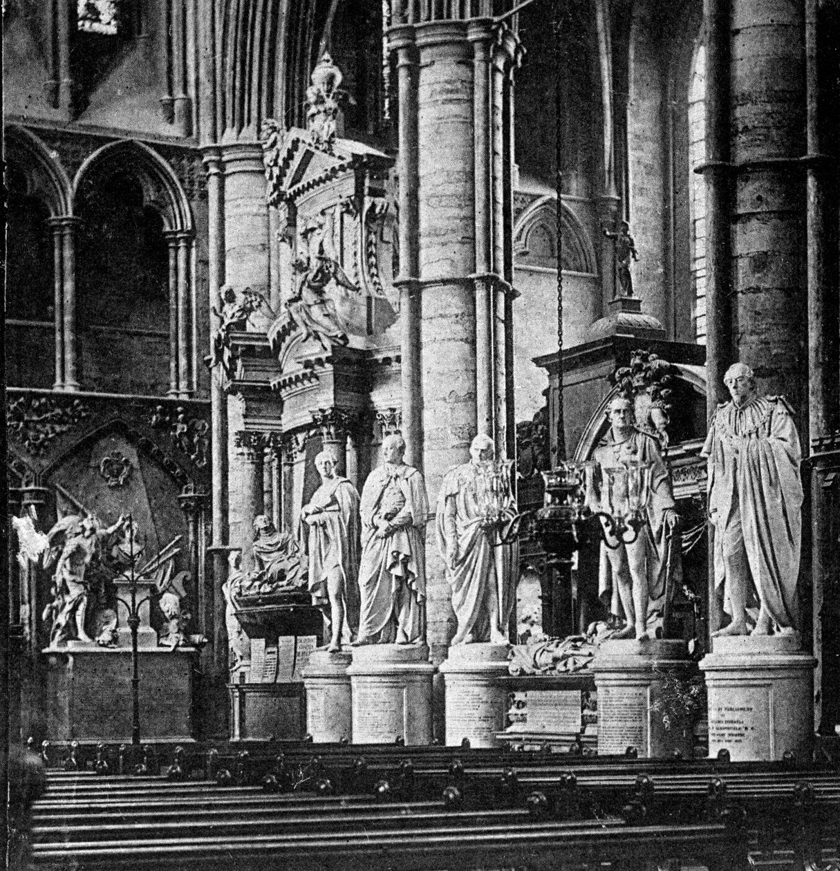 Statesmans Corner, Westminster Abbey, Londres, início do século XX de Unbekannt