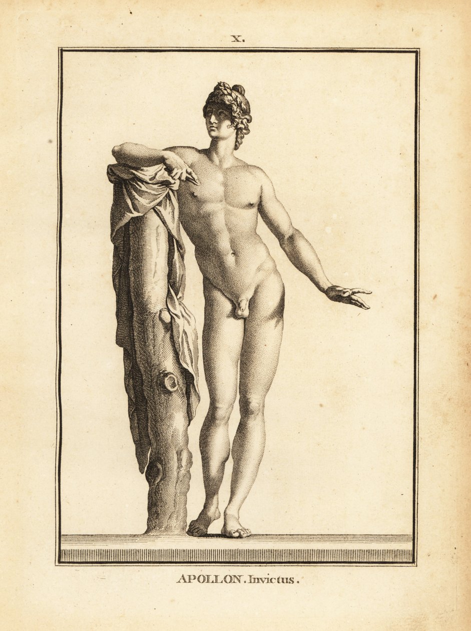 Estátua de Apollo Invictus de Unbekannt
