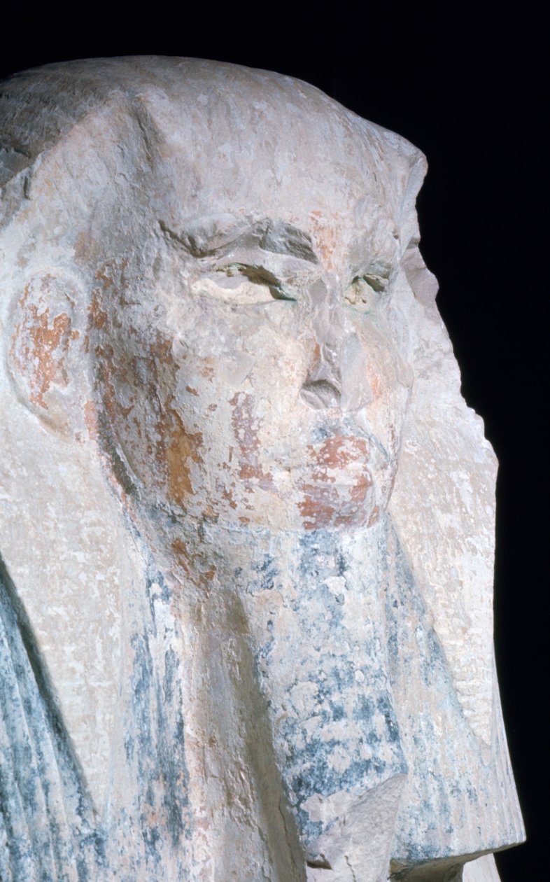 Estátua de Djoser, antigo faraó egípcio, século 27 aC de Unbekannt