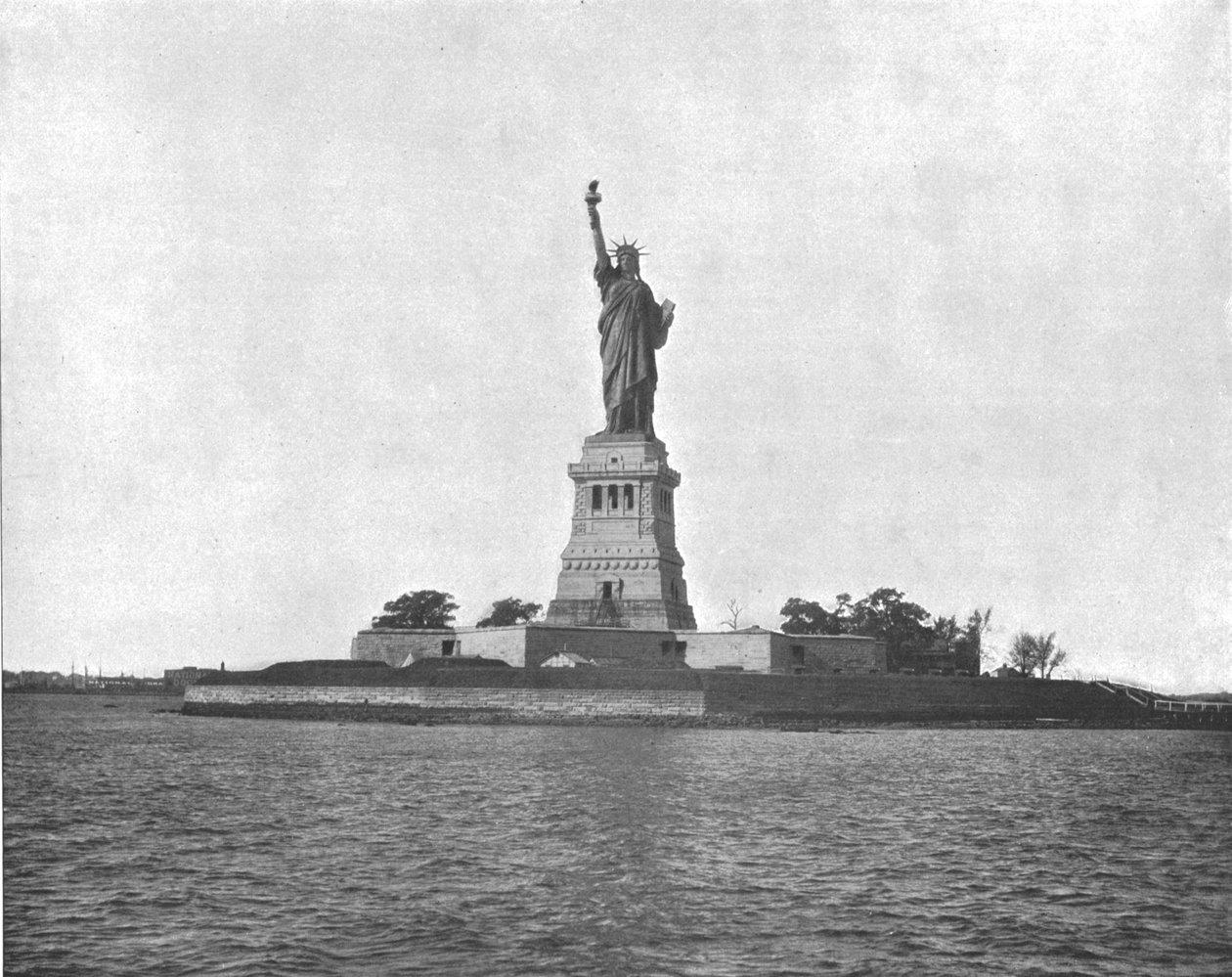 Estátua da Liberdade, Nova York, EUA, c1900. de Unbekannt