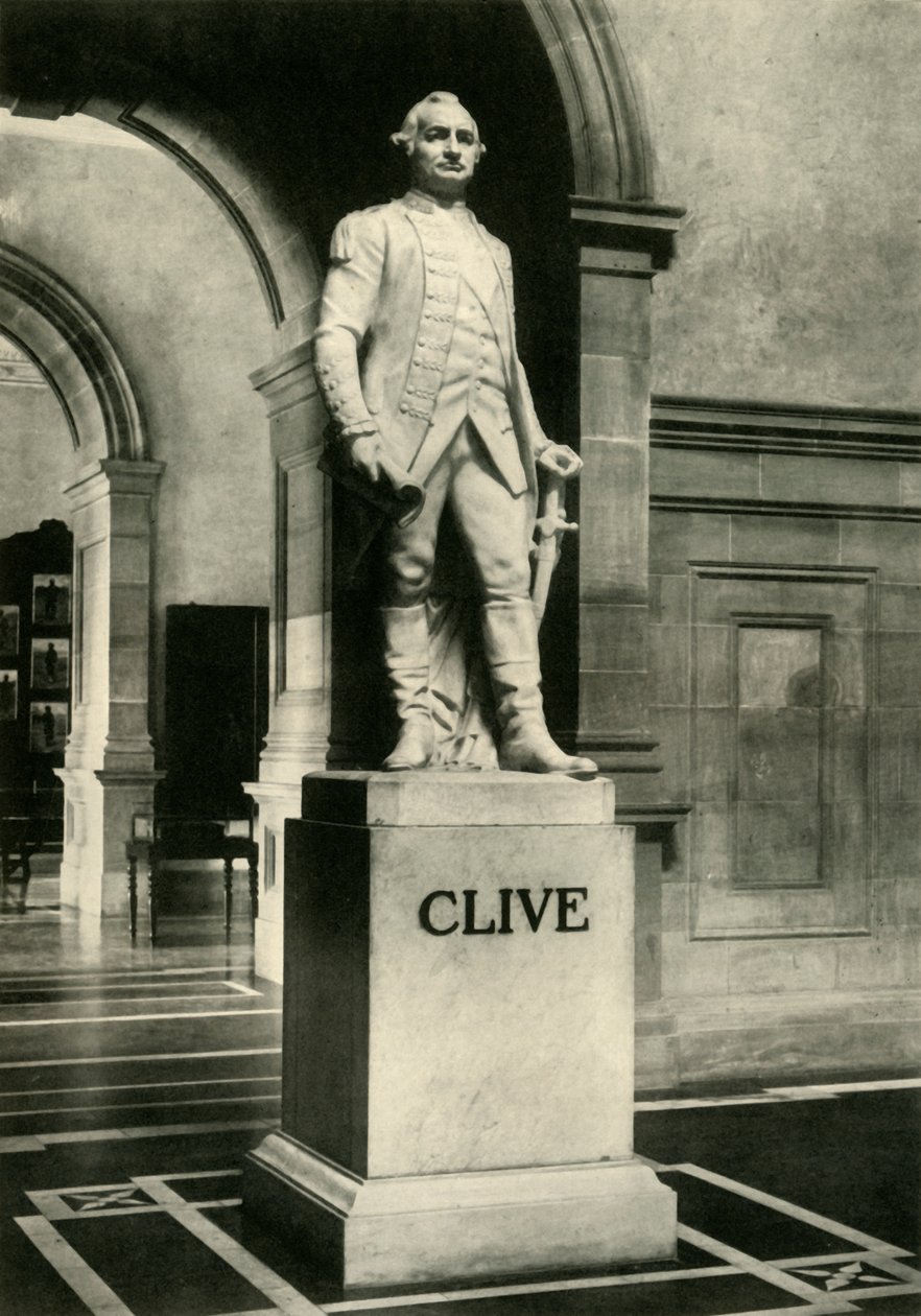 Estátua do senhor Clive, 1925. de Unbekannt
