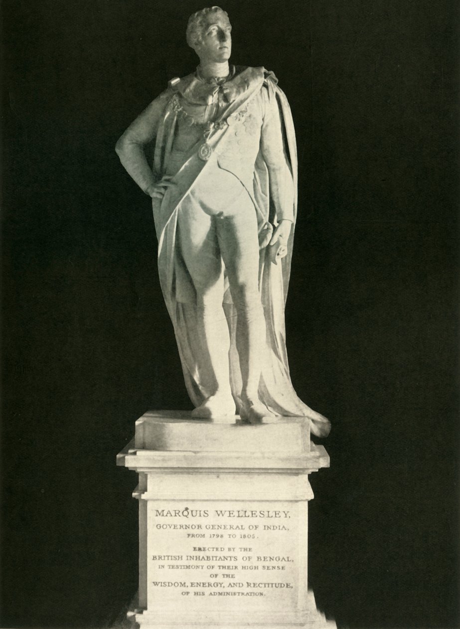 Estátua de Lord Wellesley, 1925. de Unbekannt