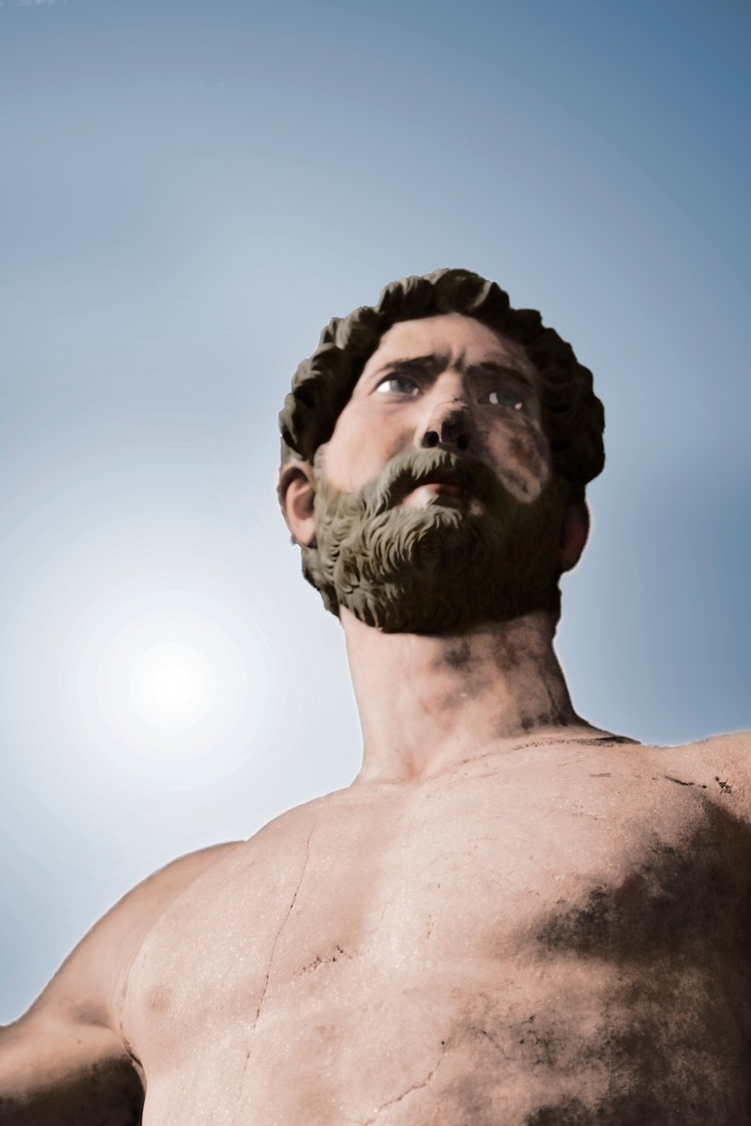 Estátua do imperador romano Adriano, primeira metade do século II de Unbekannt