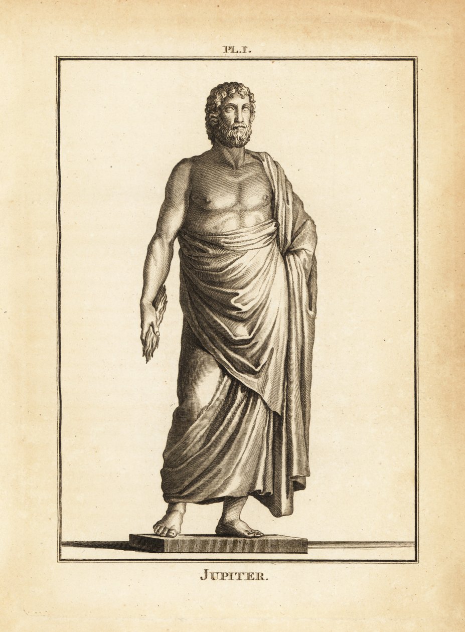 Estátua do deus romano Júpiter de Unbekannt