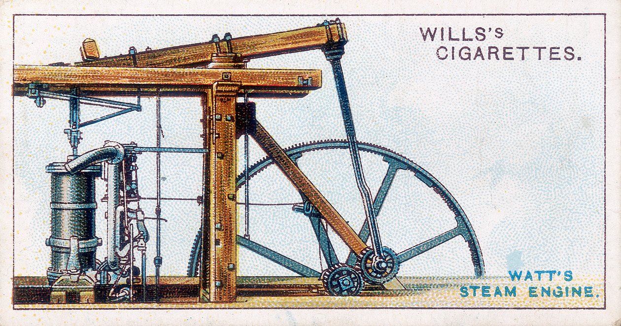 Motor a vapor de James Watt, 1915 de Unbekannt