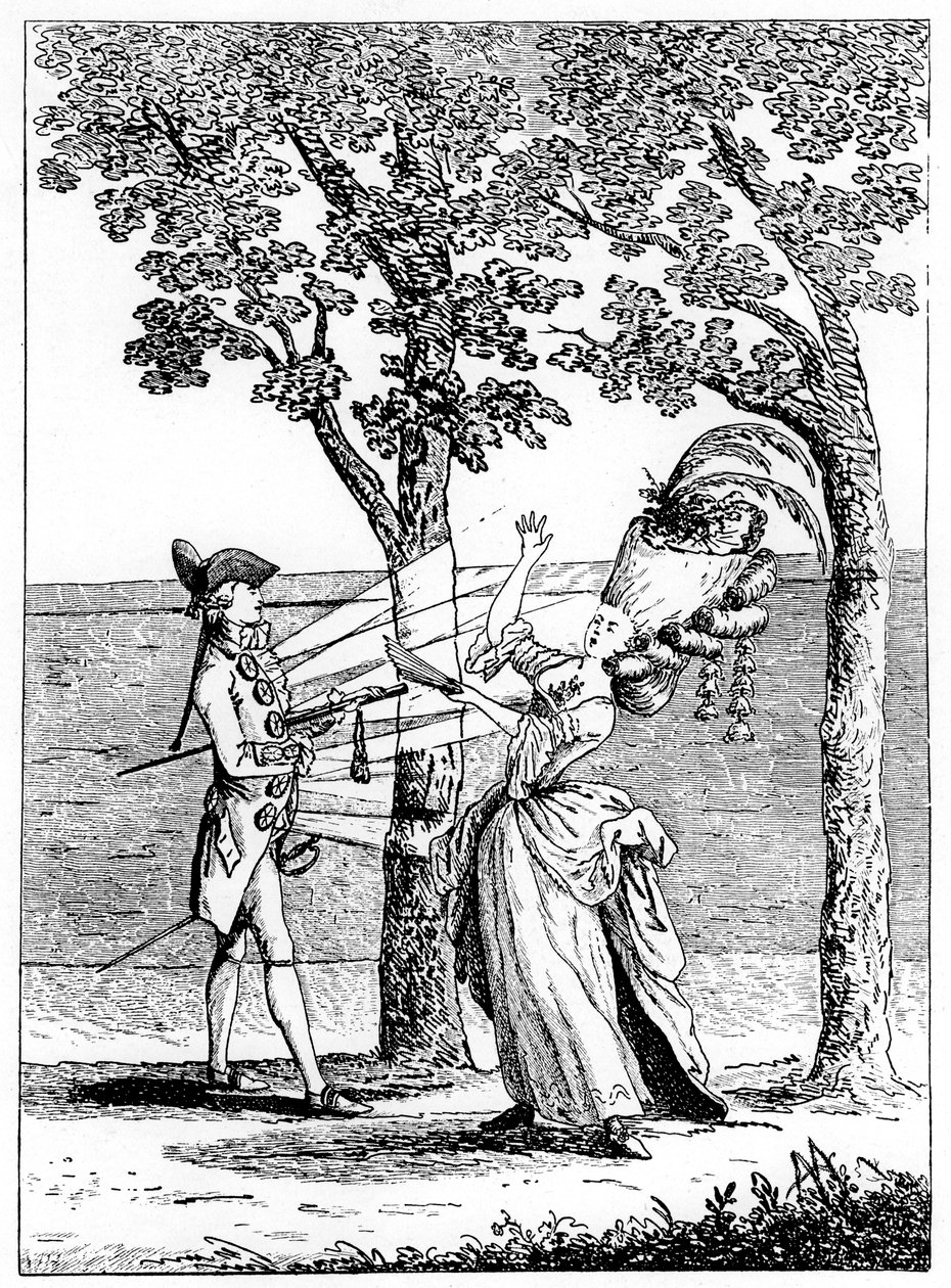 Botões de aço, Coup de Bouton, 1777 de Unbekannt