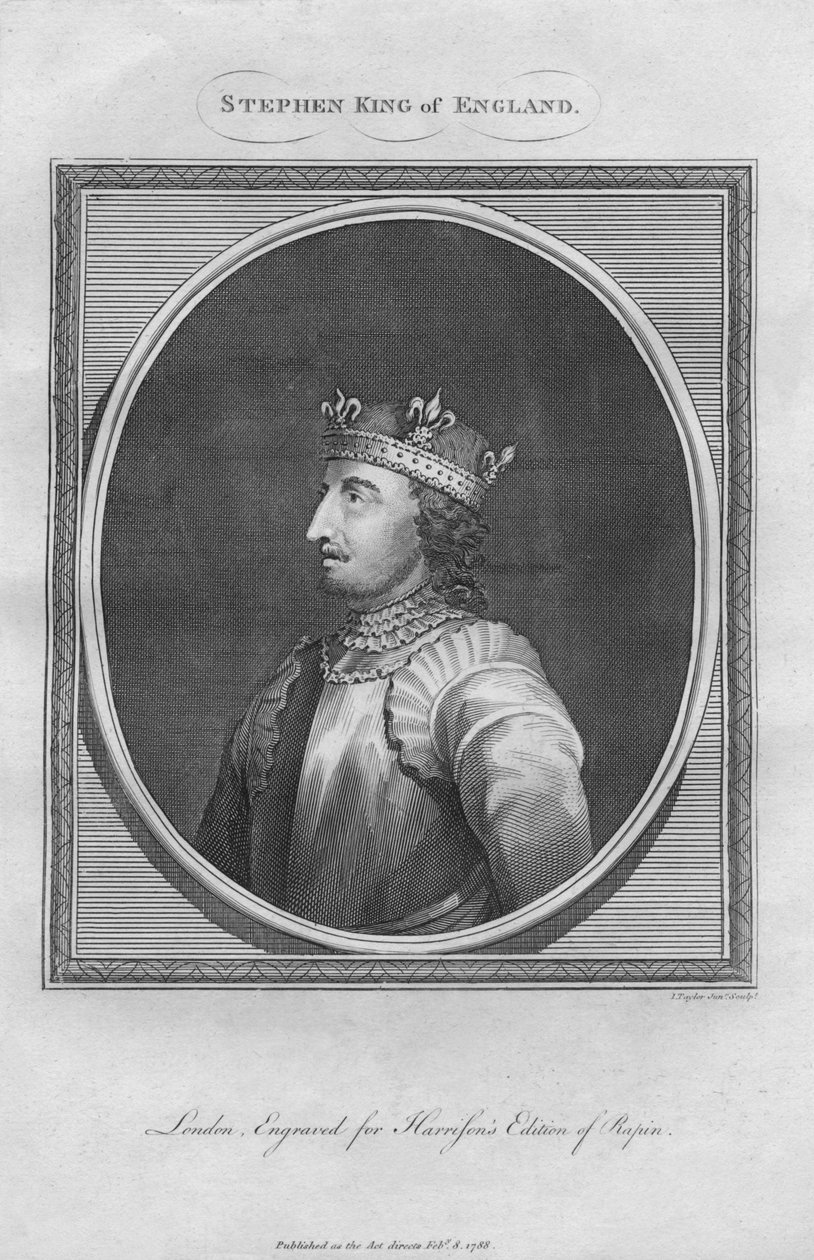 Estêvão, rei da Inglaterra, 1788. de Unbekannt