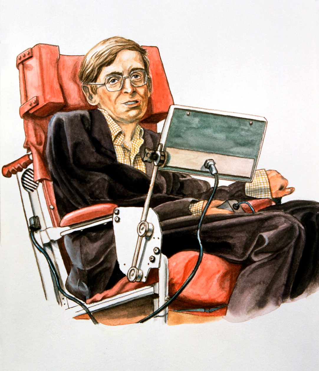 Stephen William Hawking, nascido em 1942, físico teórico britânico de Unbekannt